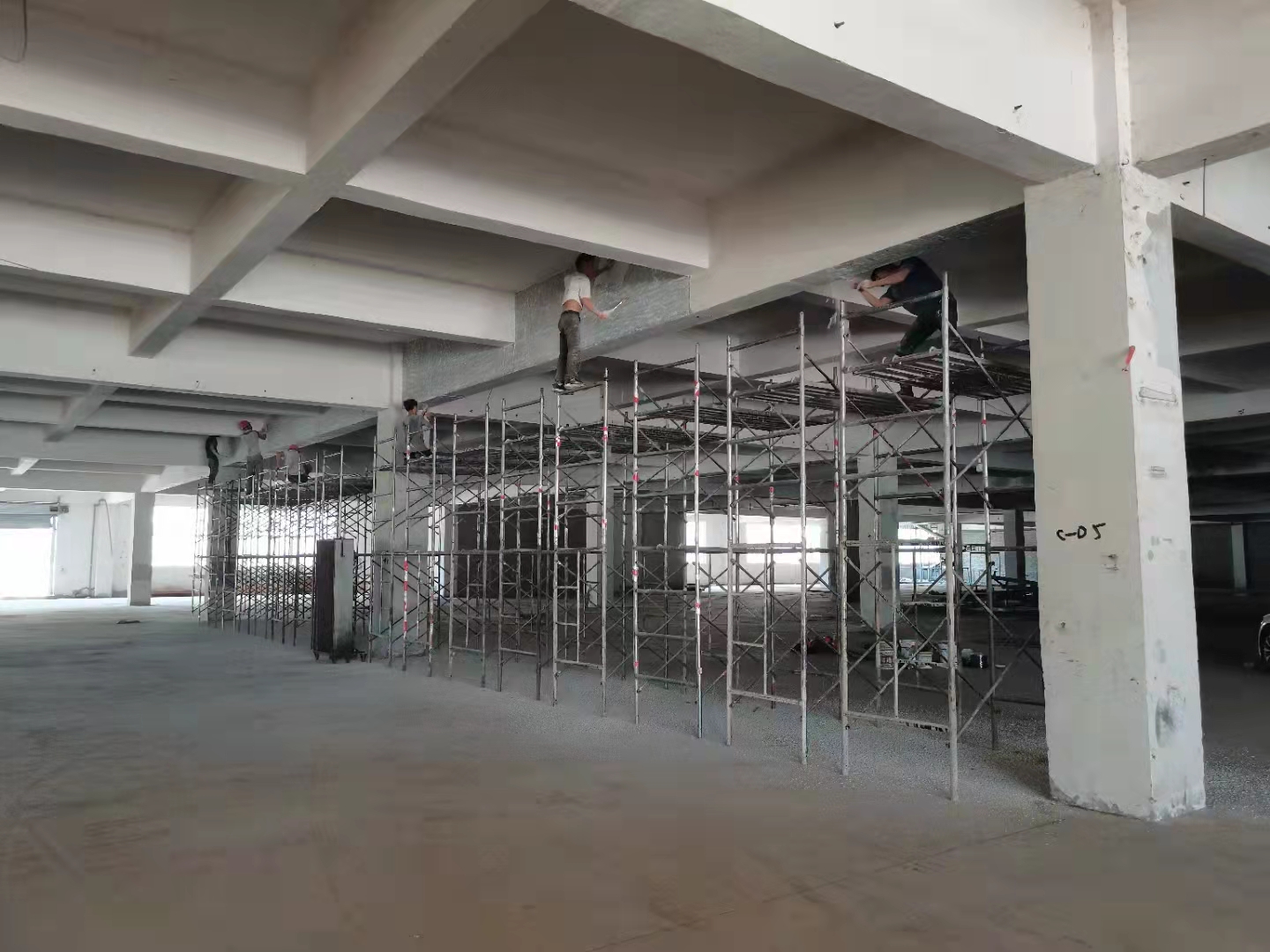 杭州碳纤维布加固施工中出现空鼓的处理办法